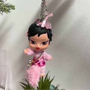 Pink “JADE” Bratz Babyz Keychain